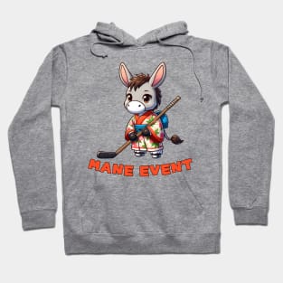 Ice hockey donkey Hoodie